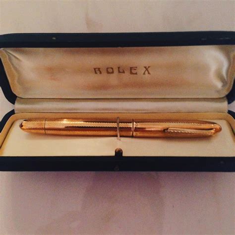 rolex pen laminata oro 750|637 Penne .